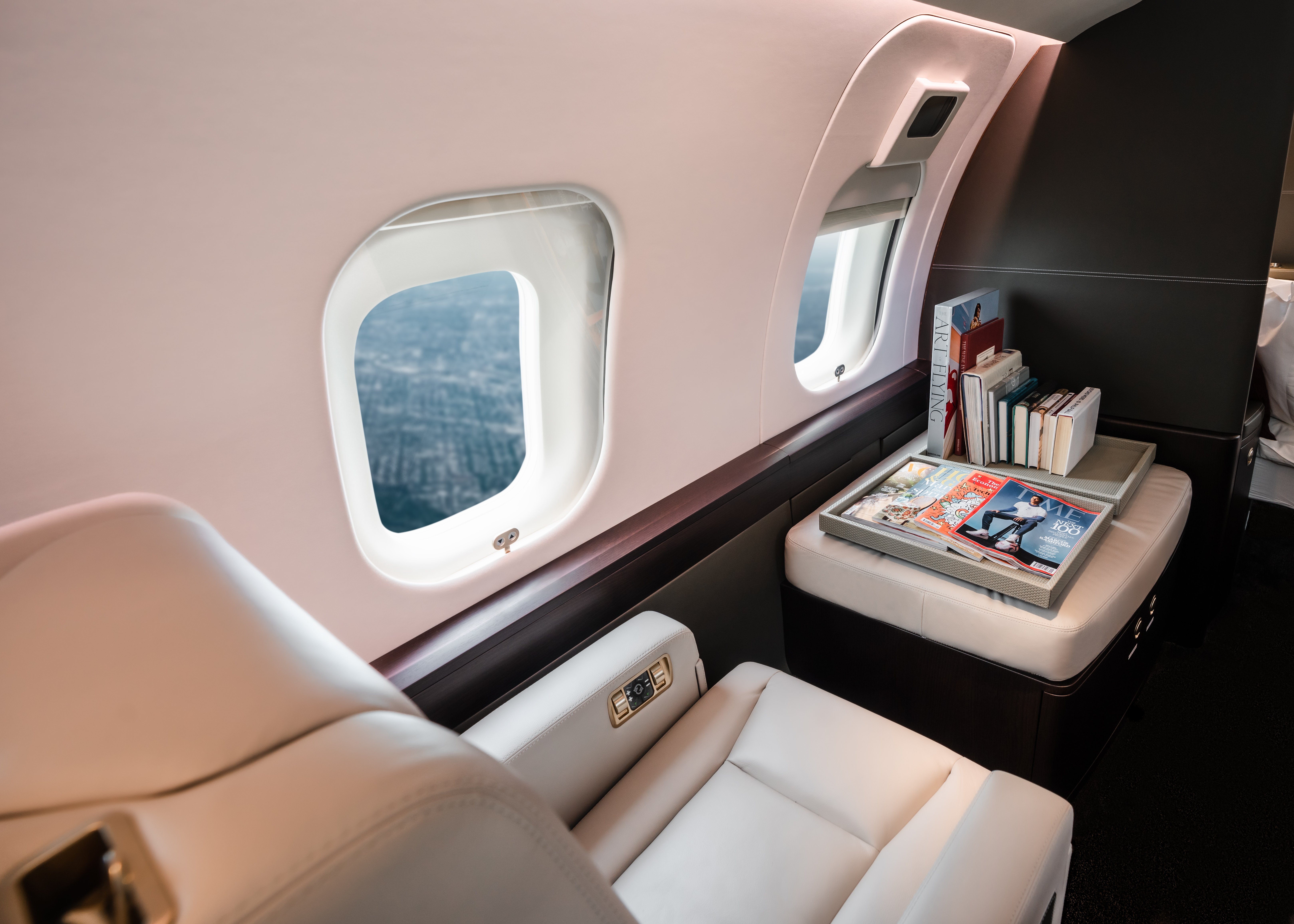 Bombardier Global 5000 interior